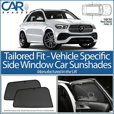 £49.99 • Buy FITS Mercedes GLE W167 2019> CAR SHADES UK TAILORED UV SIDE WINDOW SUN BLINDS